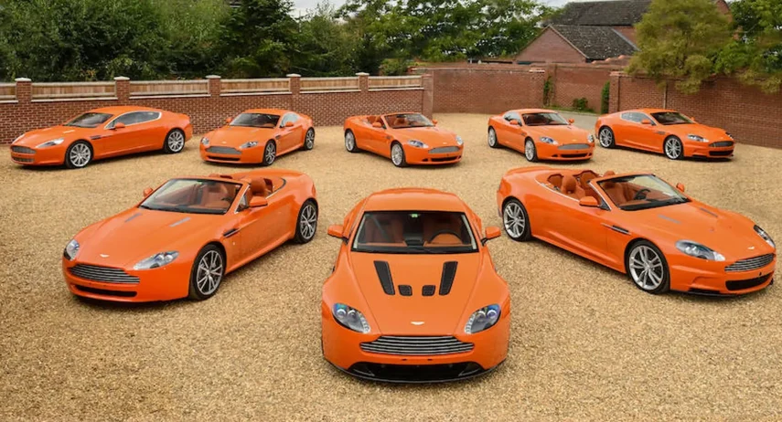 Aston Martin Naranja Colección portada 01