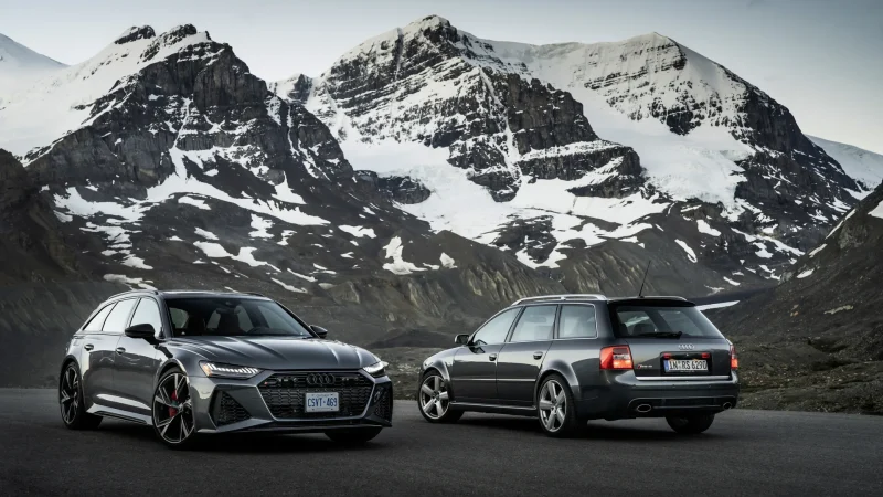 Audi RS 6 Avant (C5) y Audi RS 6 (C8)