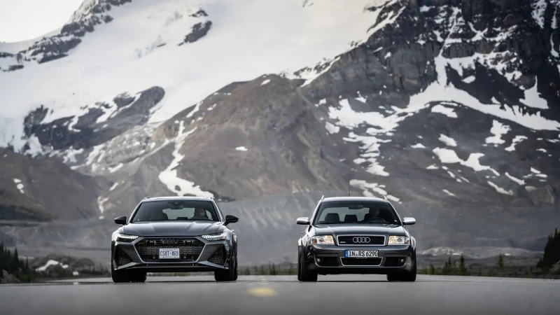 Audi RS 6 Avant (C5) y Audi RS 6 (C8)