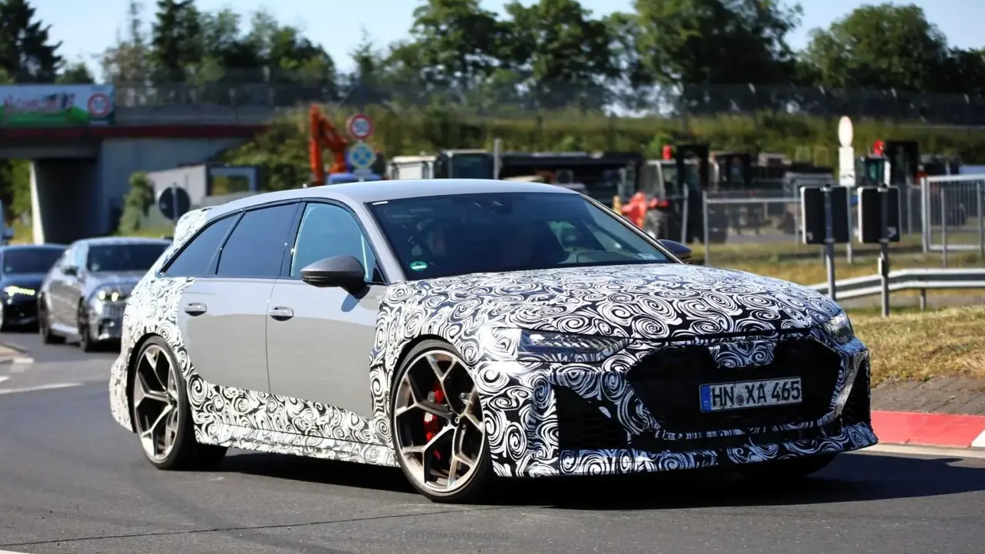 Desde Nürburgring llegan imágenes del futuro Audi RS 6 Avant GT