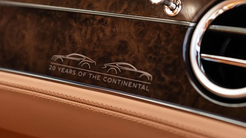 Bentley Continental GT Speed 20 aniversario 10