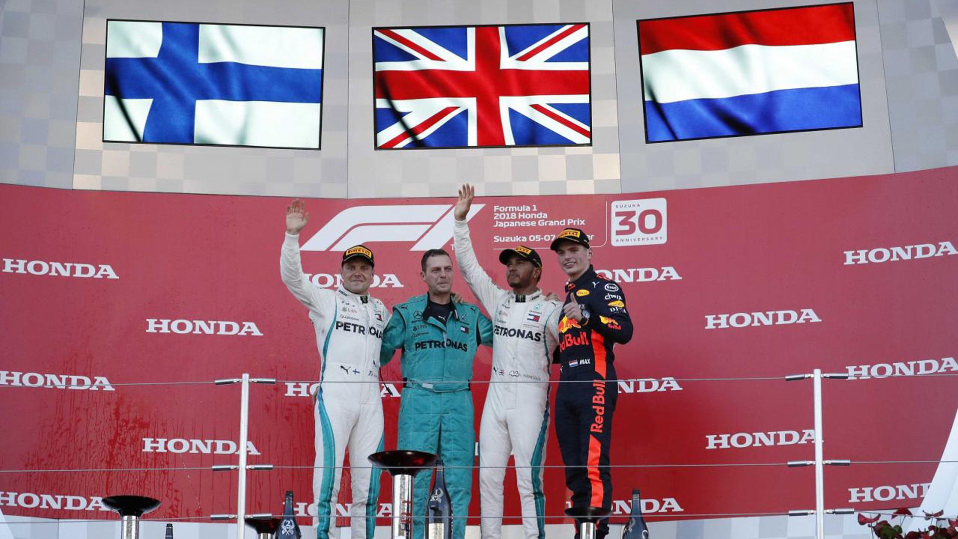 GP de Japón: Hamilton y Mercedes tienen el campeonato en sus manos