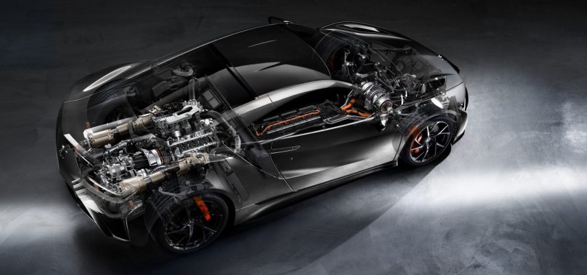 Honda NSX 2019 Rayos X
