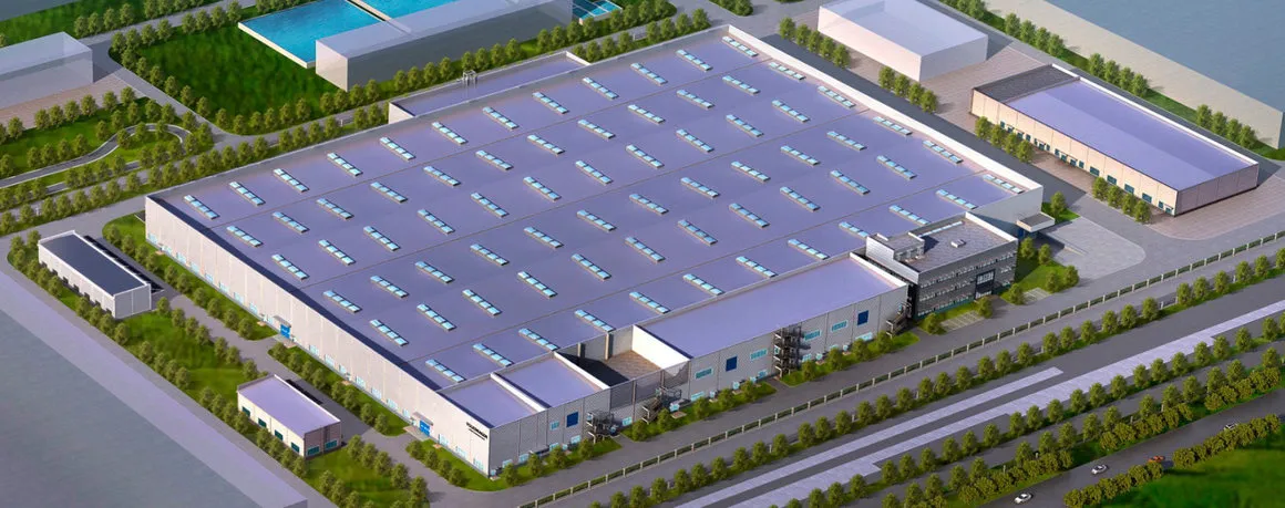 Proyecto para planta de producción de componentes de Volkswagen en Anhui