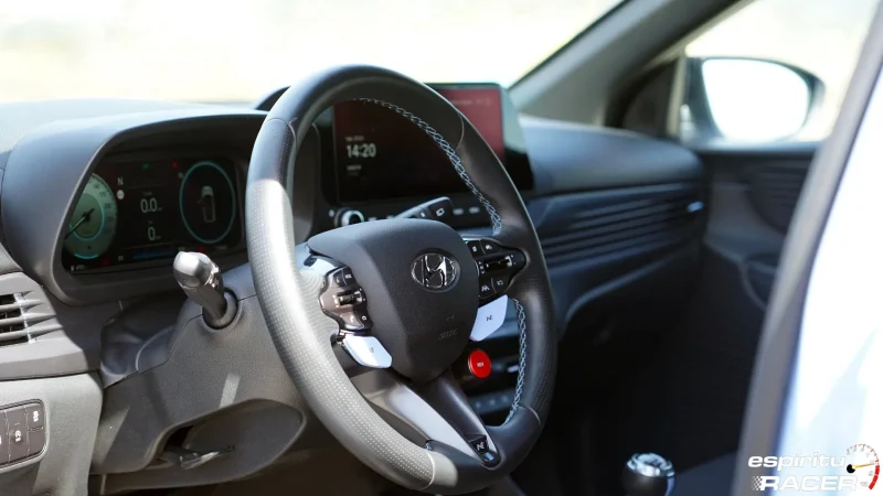 Toyota Yaris GR vs Hyundai i20N interior 03