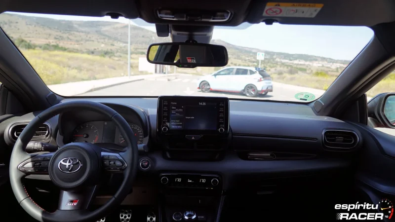 Toyota Yaris GR vs Hyundai i20N interior 16