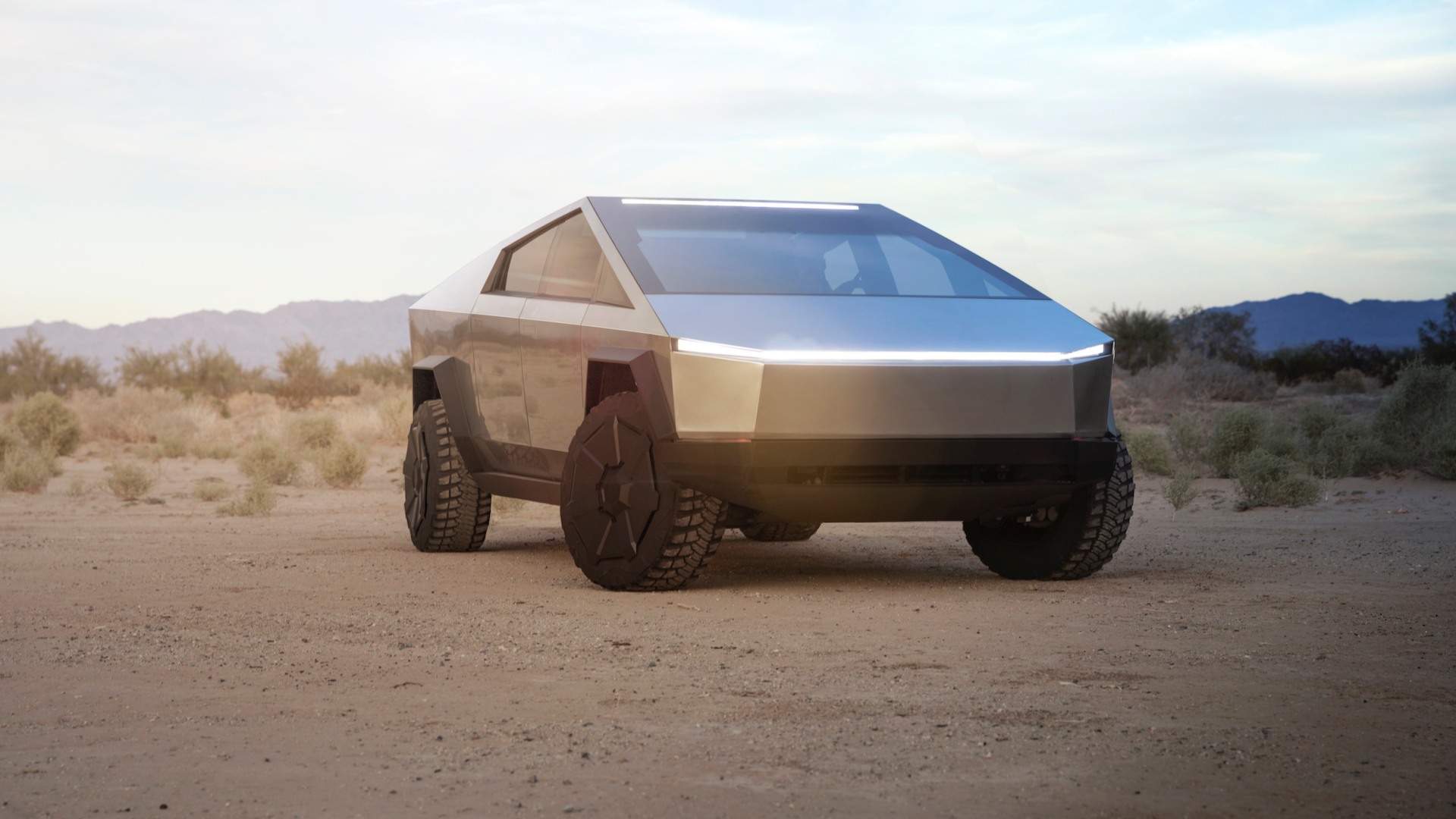 Tesla Cybertruck, un pick-up eléctrico inspirado en “Blade Runner”