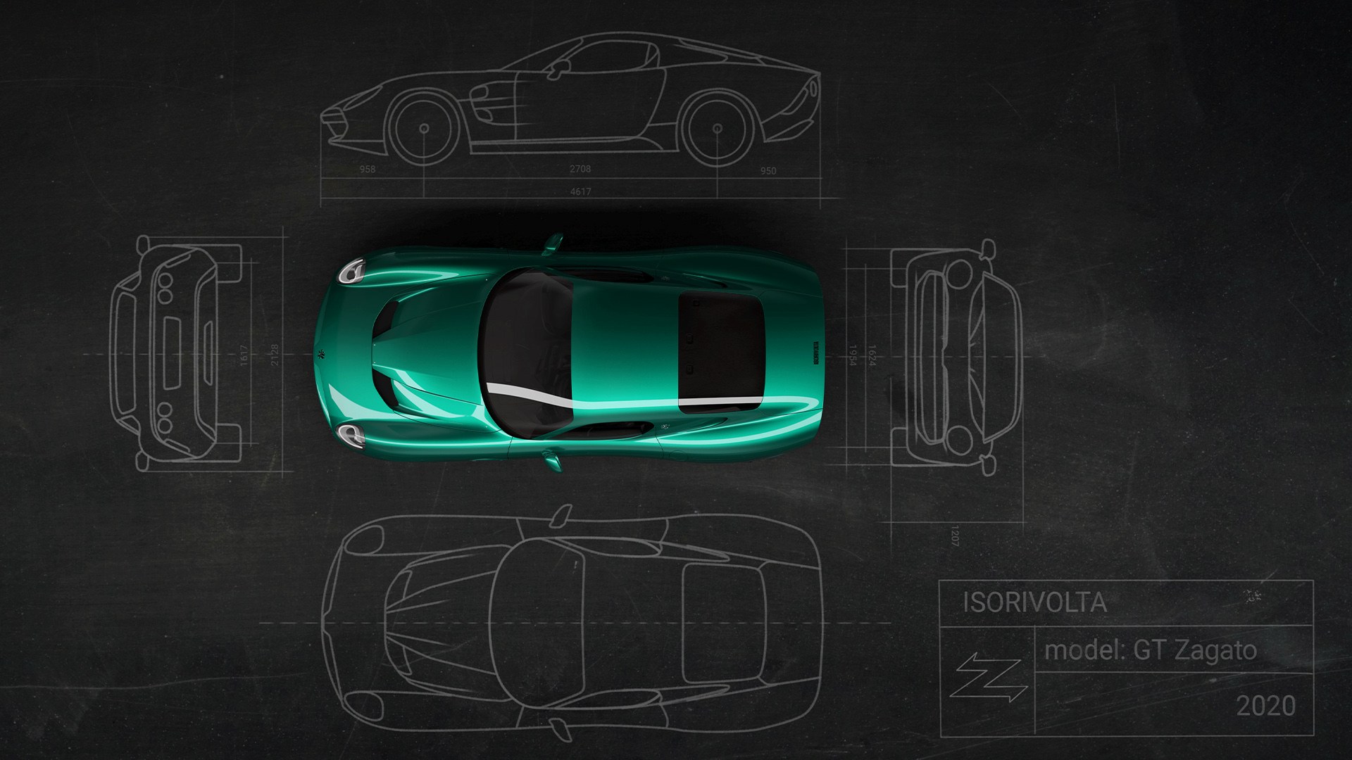 IsoRivolta GTZ by Zagato, 19 unidades para todo el mundo animadas por el V8 del Corvette Z06