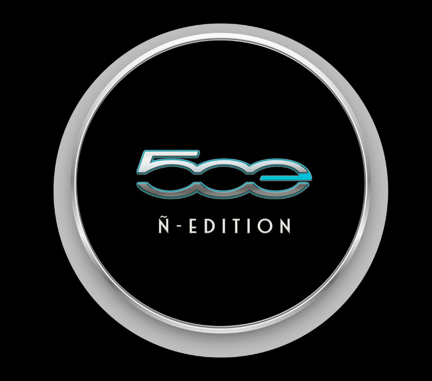 logo fiat 500 electrico ñ edition 2020