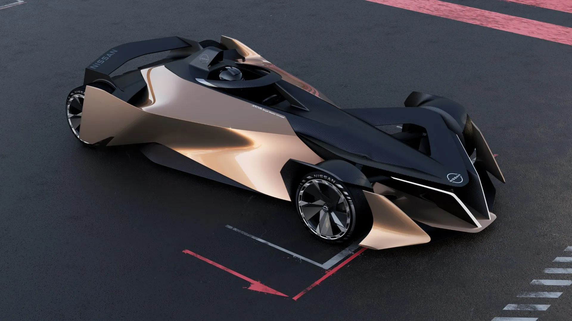 El Nissan Ariya Single Seater imagina como sería un Fórmula E futurista