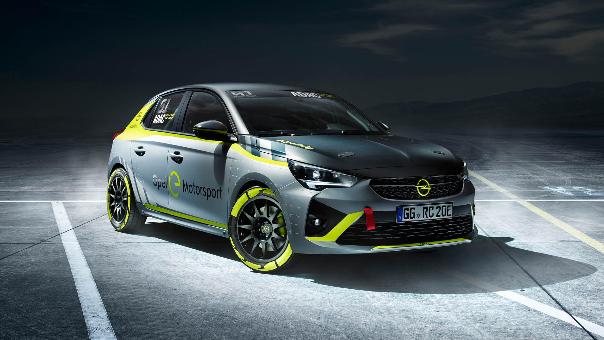 El primer coche eléctrico de rally es el Opel Corsa-e Rally