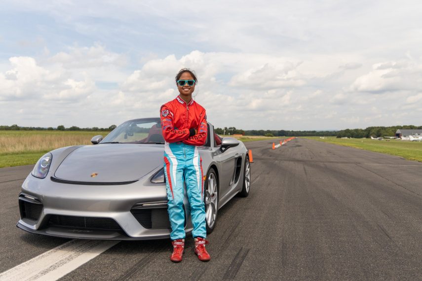 Porsche Record Guiness Slalom Chloe Chambers 2020 1