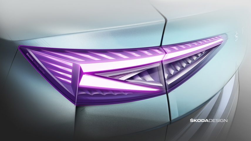 skoda enyaq iv faros traseros