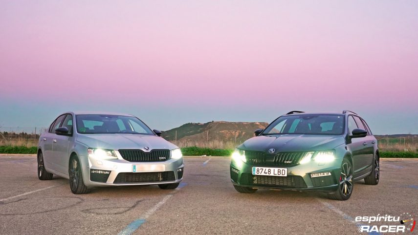 Skoda Octavia Combi RS 2019 vs 2017 2