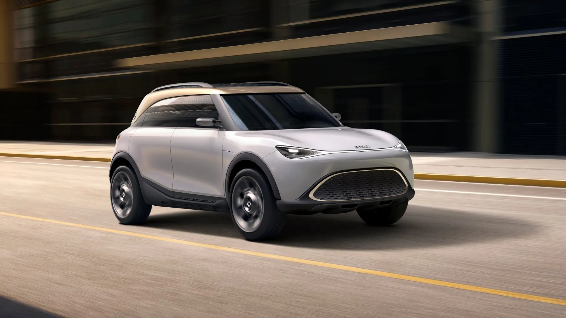 El smart Concept #1 es el adelanto del primer SUV de la marca