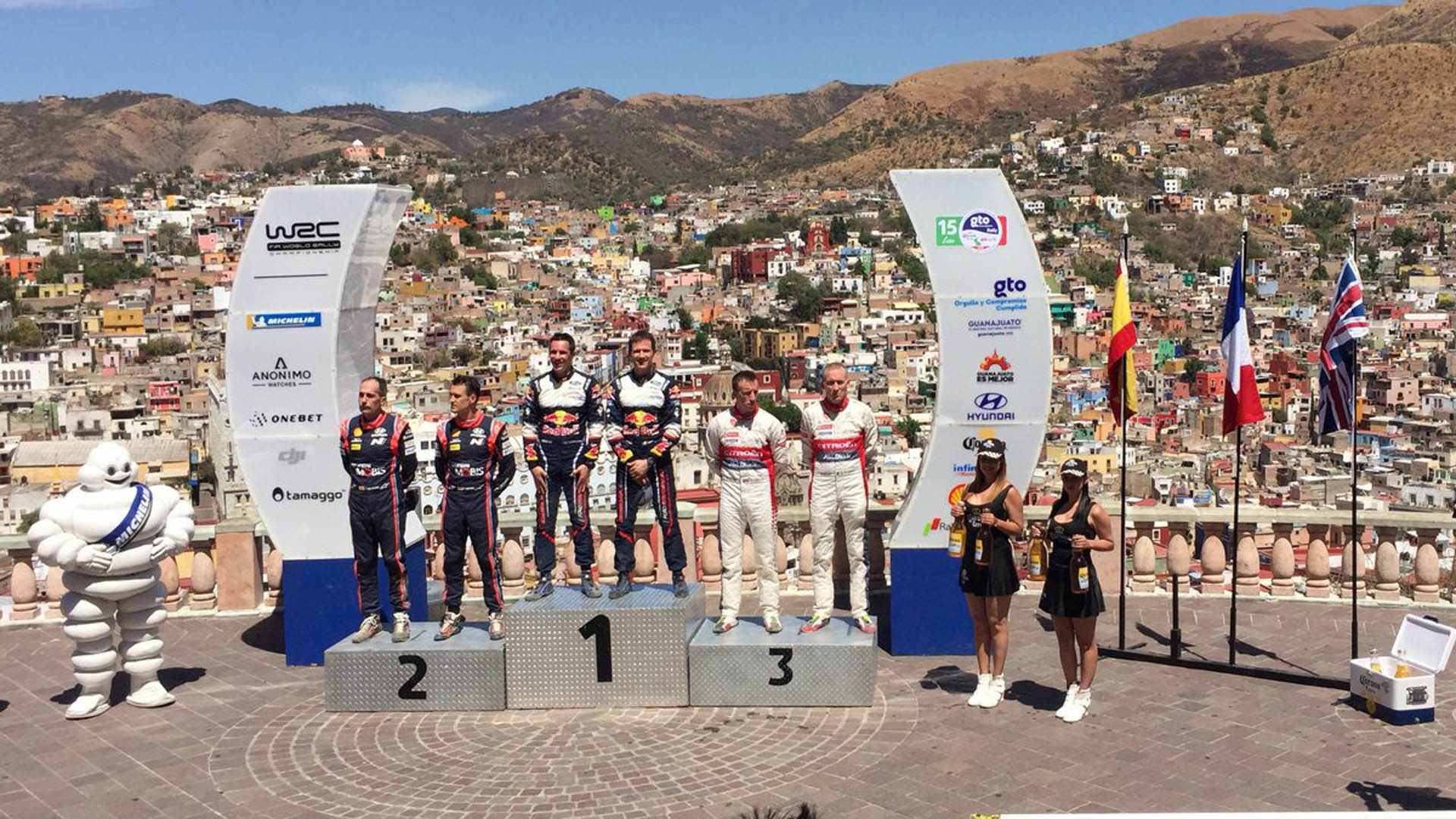 WRC Mexico Podio