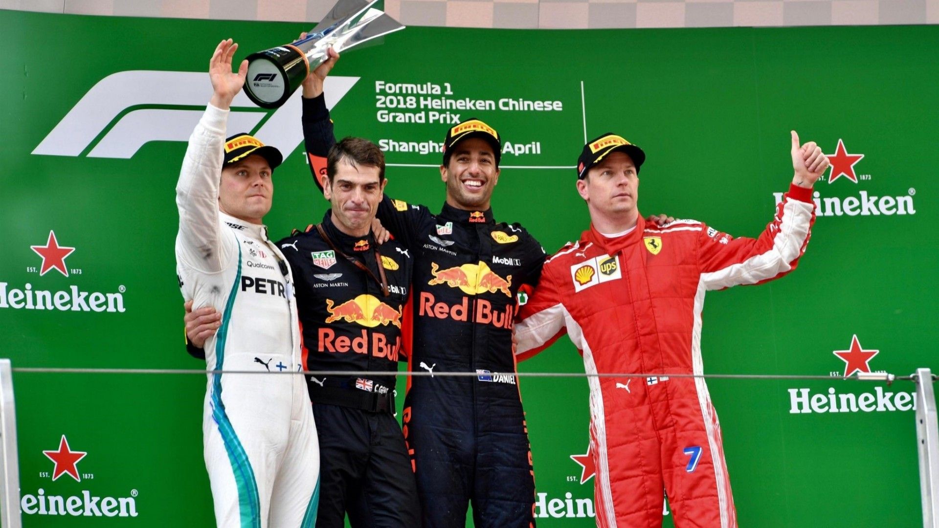 GP de China: Recital de Daniel Ricciardo