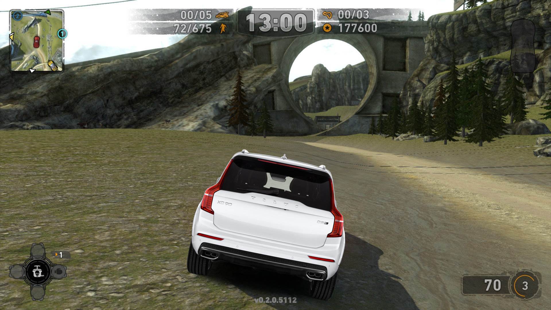 Un jugador se desquicia intentando jugar al Carmageddon con el Volvo XC90