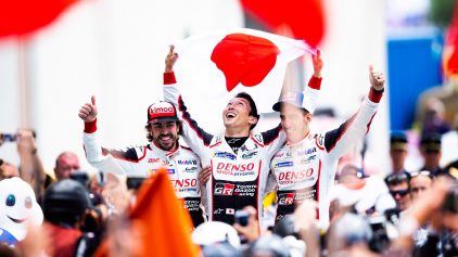 #8 TOYOTA GAZOO RACING / JPN / Toyota TS050 Hybrid Hybrid / Sebastien Buemi (CHE) / Fernando Alonso (ESP) / Kazuki Nakajima (JPN) 24 Hours Of Le Mans Circuit De La Sarthe Le Mans France
