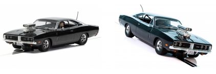 Scalextric 1968 Dodge Charger Gloss Black with Blower