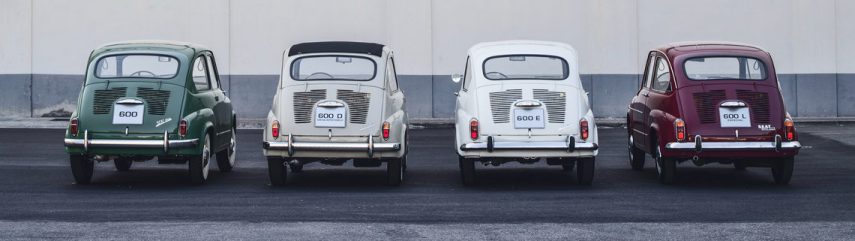 Comparatida de modelos SEAT 600