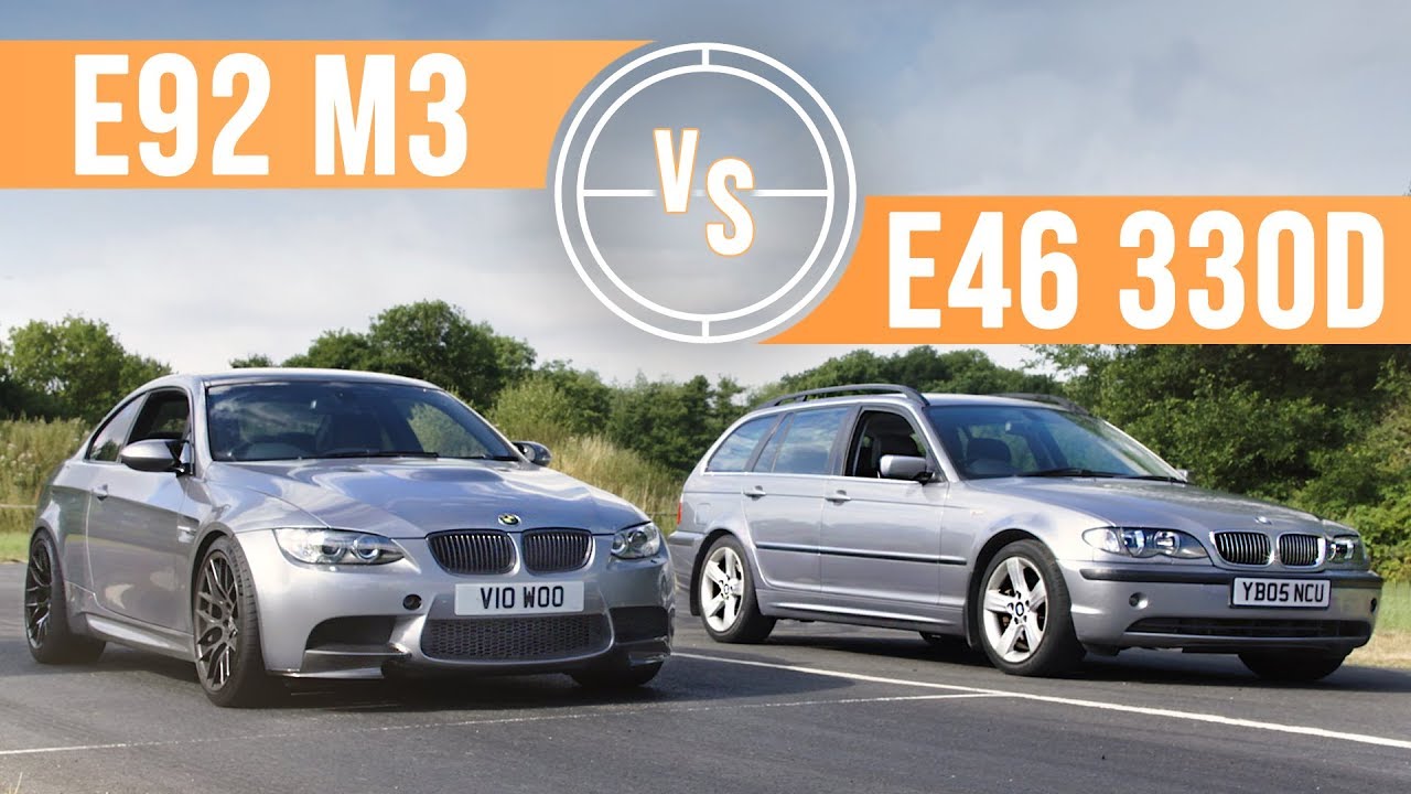 ¿Puede un BMW 330D E46 con un BMW M3 E92?