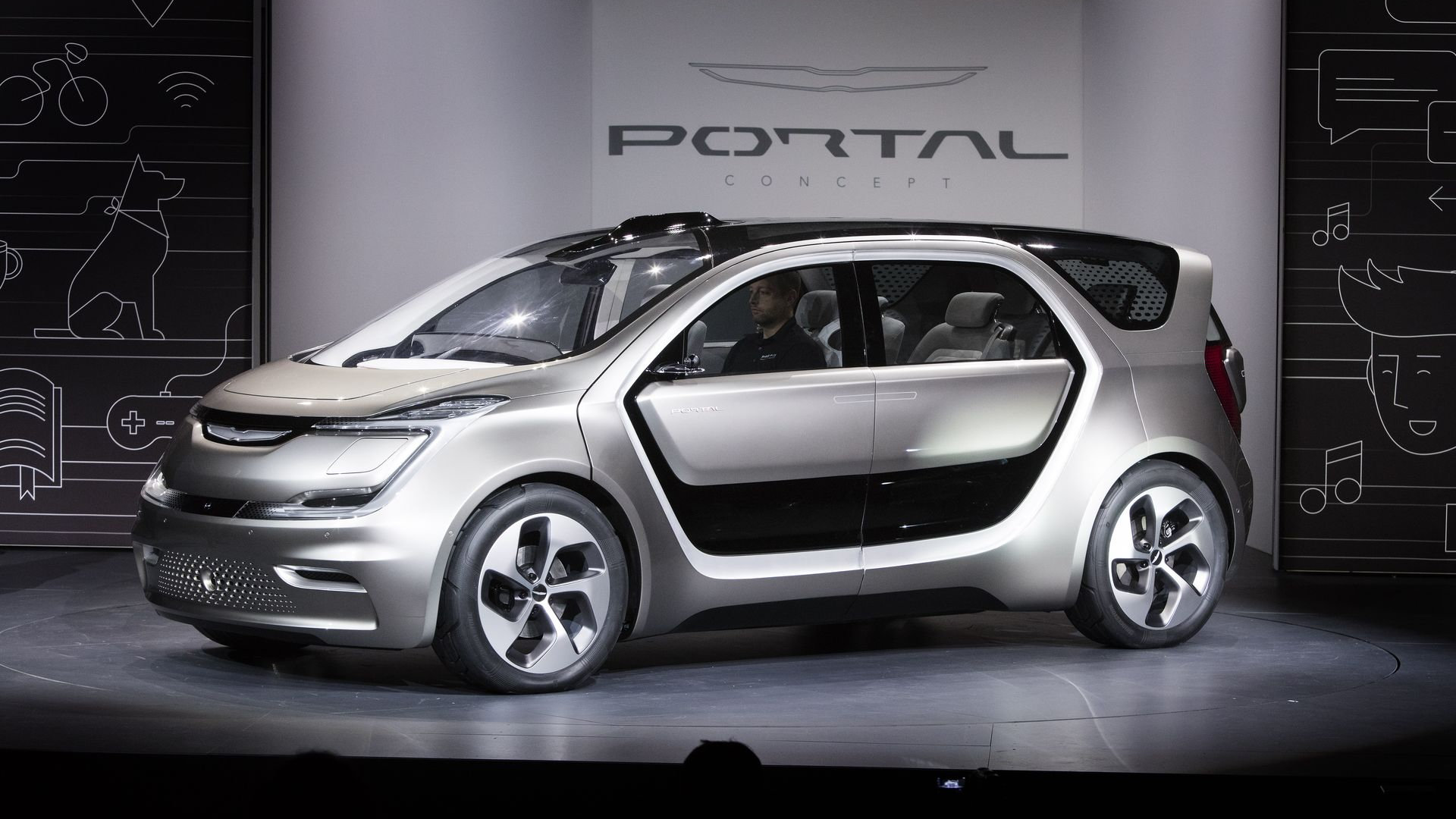 Chrysler dice adiós a las berlinas y da entrada al Portal, un pequeño monovolumen eléctrico