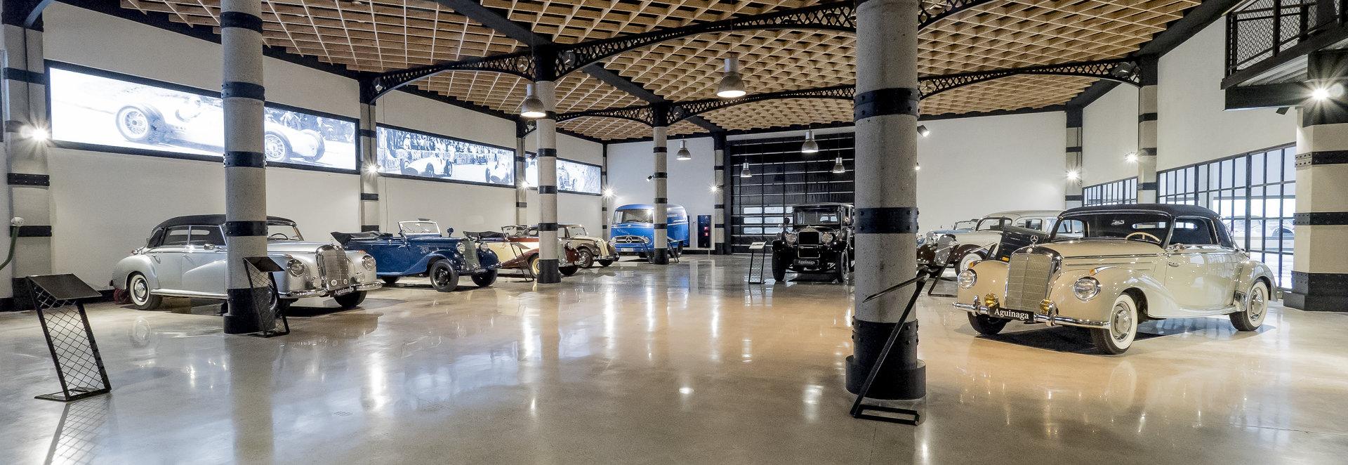 El Museo Aguinaga tiene la mayor colección de Mercedes-Benz clásicos de España