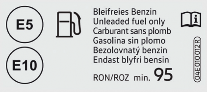 Etiqueta Gasolina