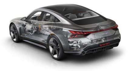 Audi E Tron GT Concept Plataforma 2