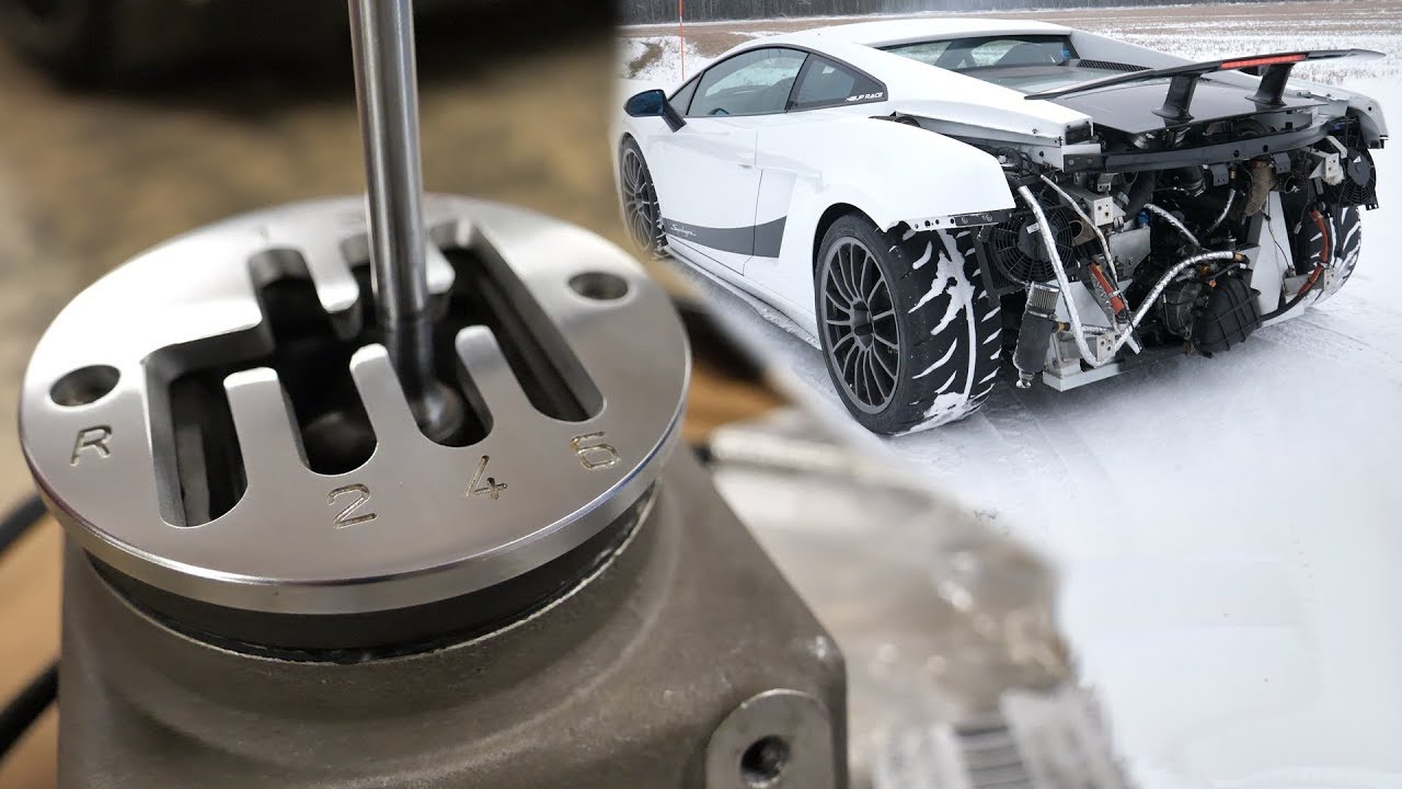 Convierte en manual su Lamborghini Gallardo Superleggera E-Gear