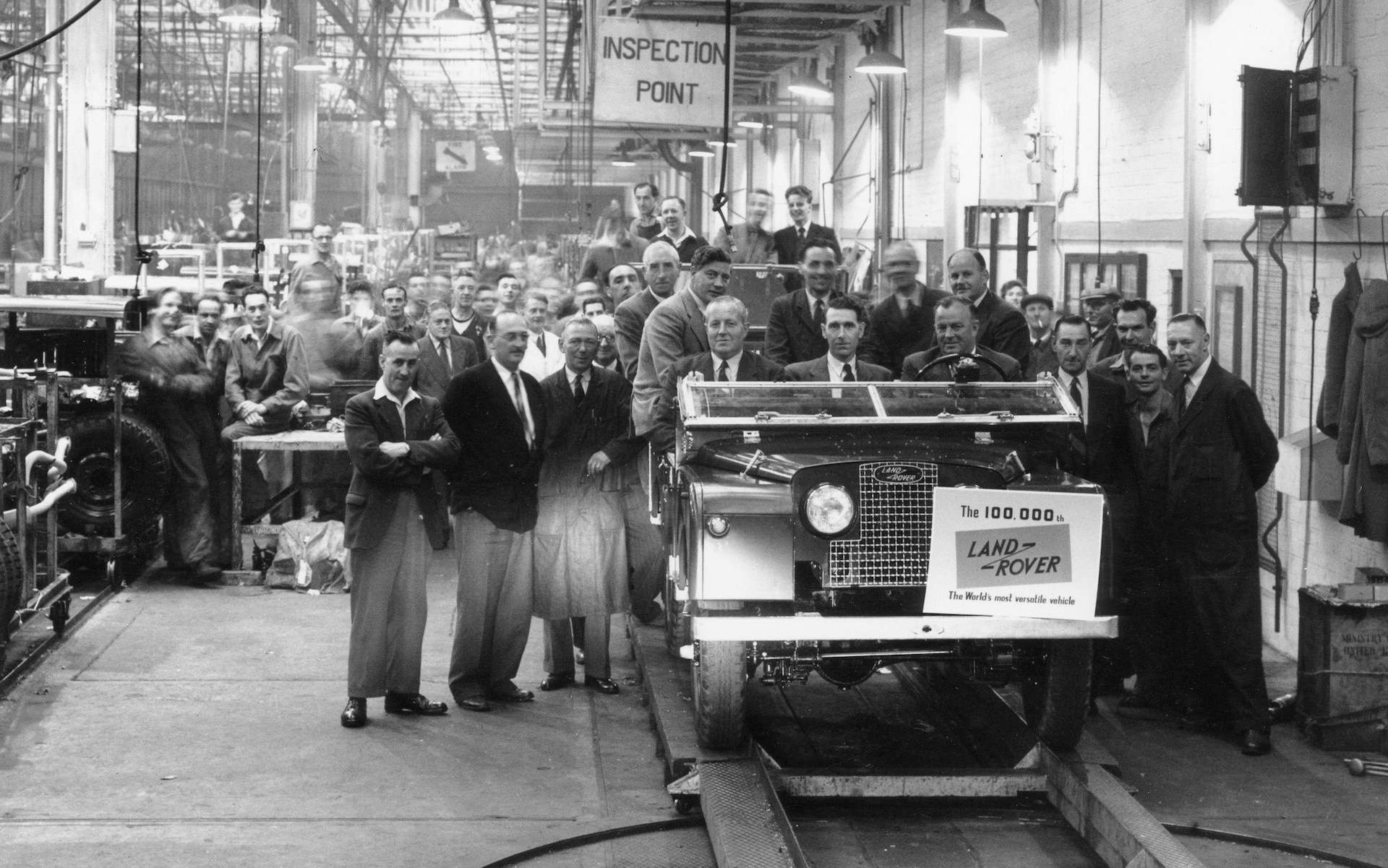100000 Land Rover 1954