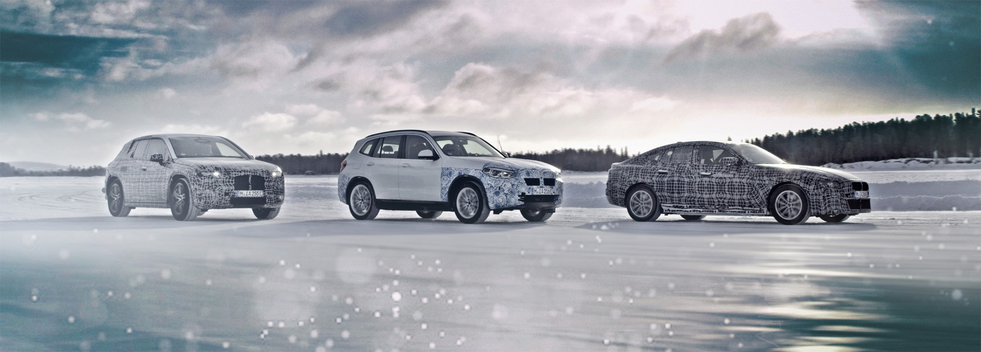 La nueva generación electrificada de BMW se pone a punto en el hielo
