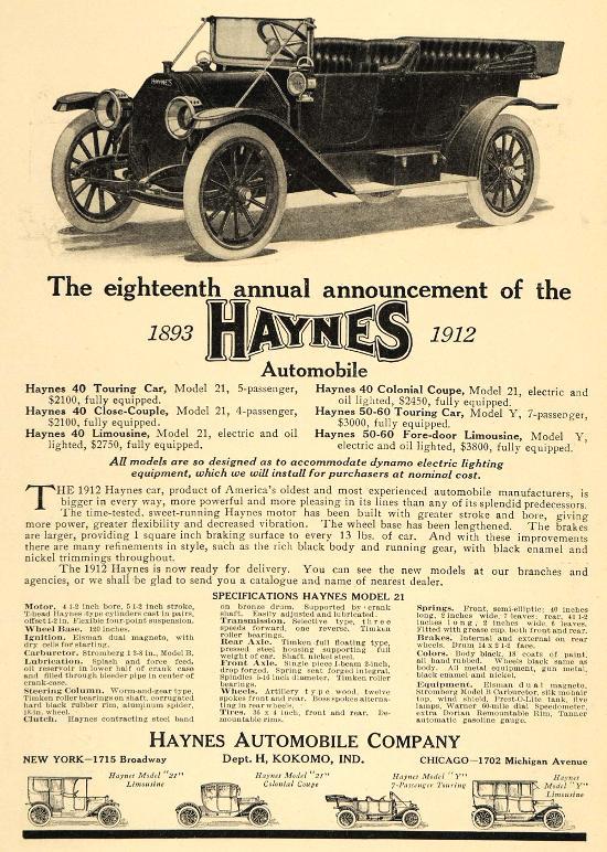 Publicidad Haynes