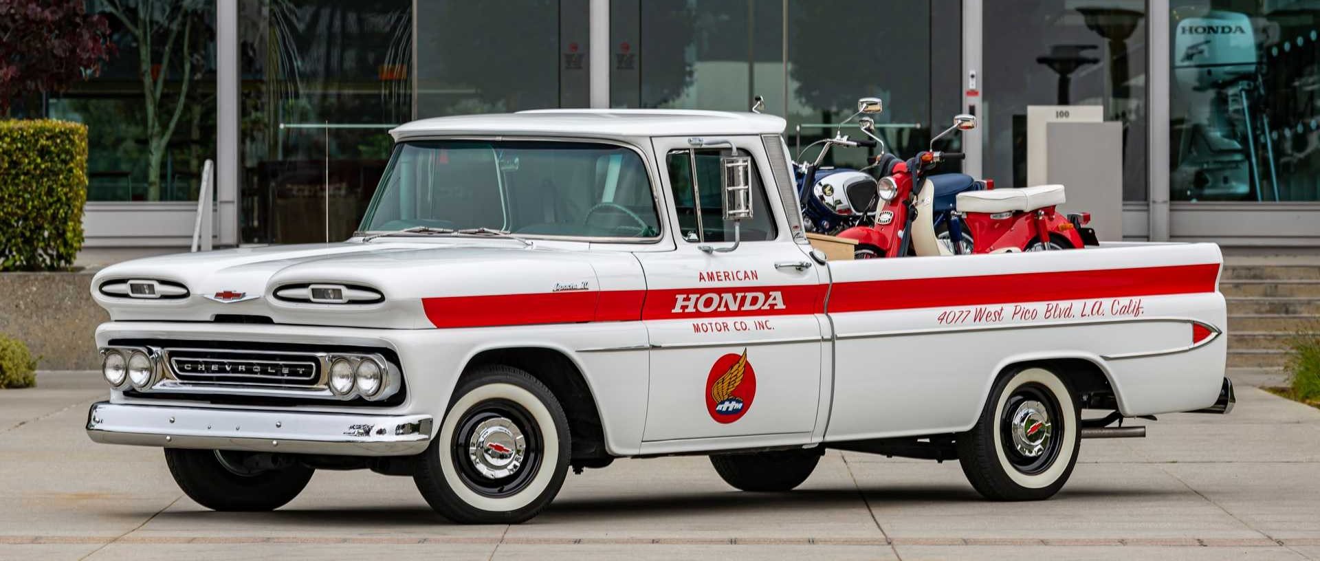 Honda restaura una Chevrolet Apache de 1961 muy especial