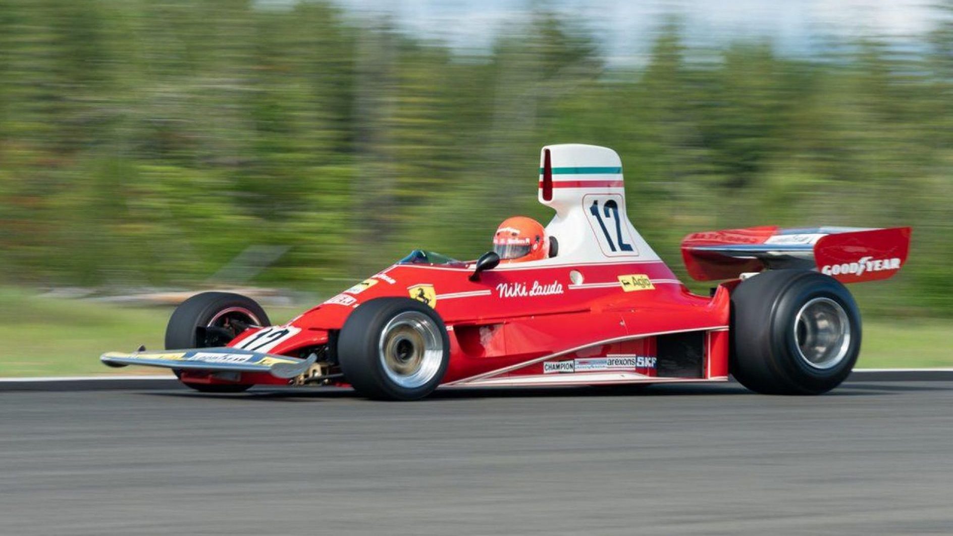 El Ferrari 312T que pilotó Niki Lauda saldrá a subasta