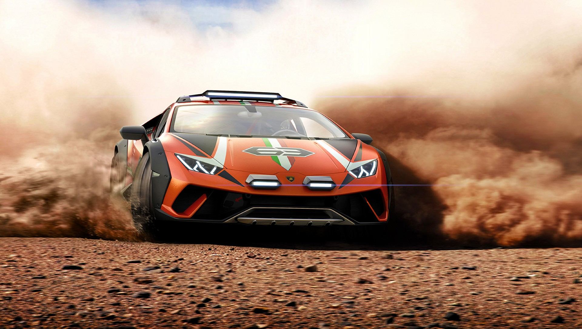 Lamborghini Huracán Sterrato Concept, el superdeportivo de las pistas de tierra