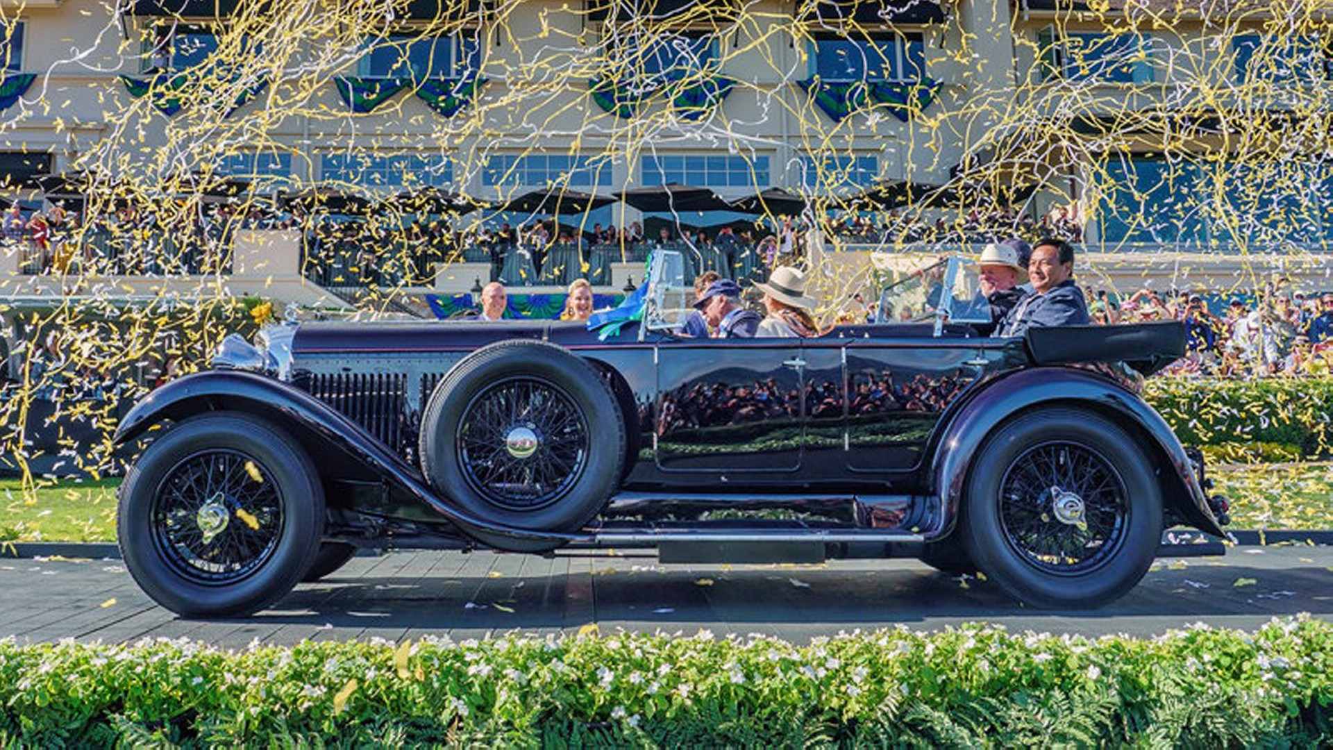 Este Bentley 8 Litre de 1931 ganó el Concours D’Elegance de Pebble Beach 2019