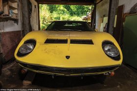 1969 Lamborghini Miura P 400 S Barn Find (14)