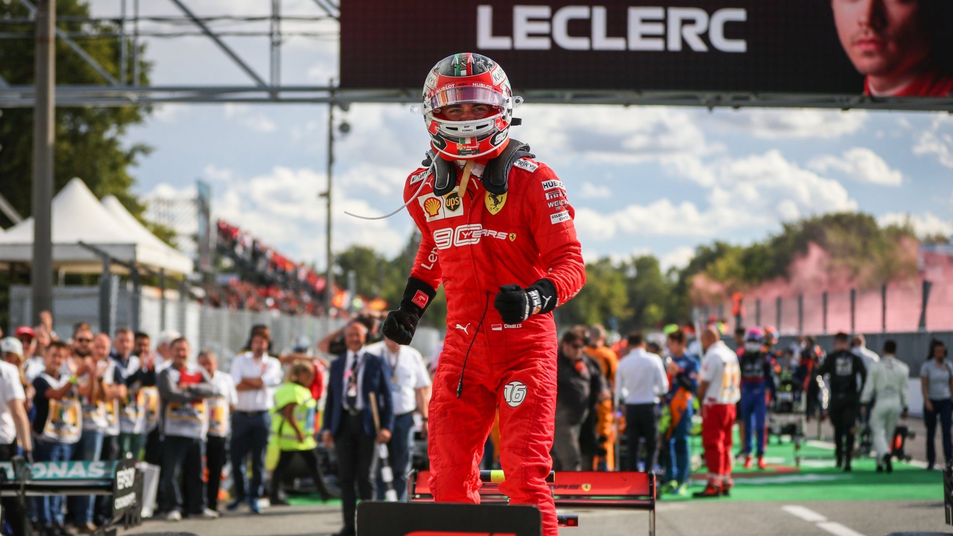 GP de Italia: Leclerc vuelve a vencer, ha nacido una estrella