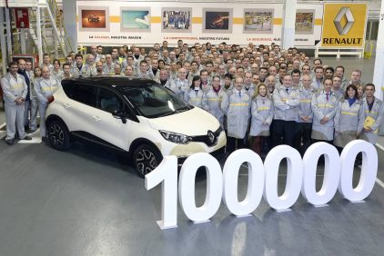 Renault Captur produccion 100000