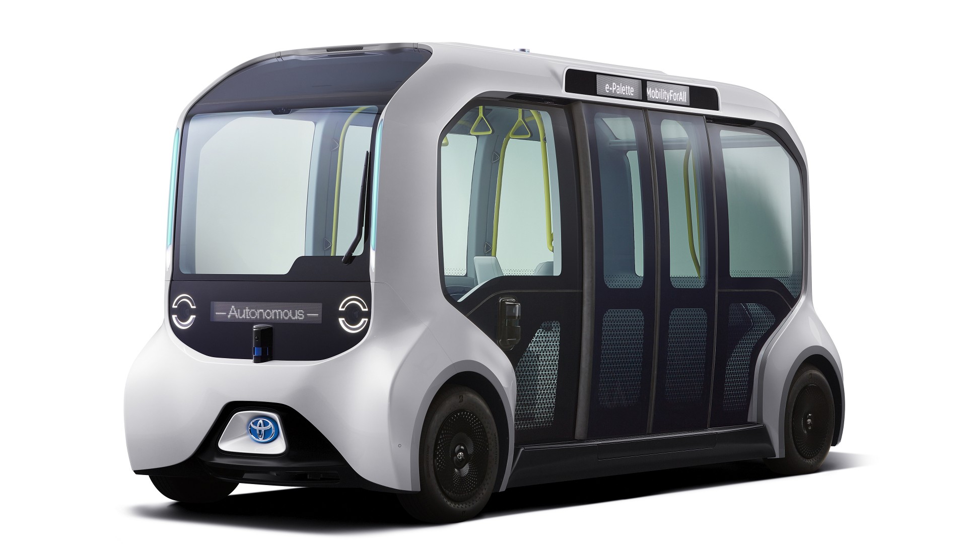 Toyota e-Palette, el autobús autónomo de los Juegos Olímpicos y Paralímpicos 2020