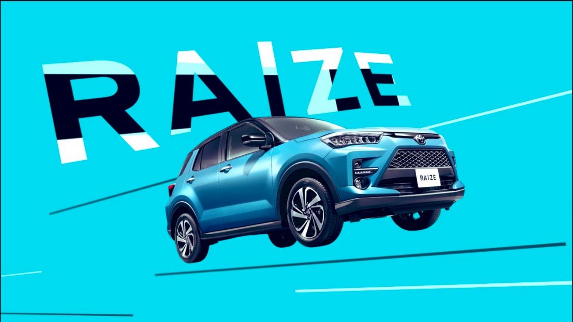 Se filtran imágenes del Toyota Raize, un mini RAV4