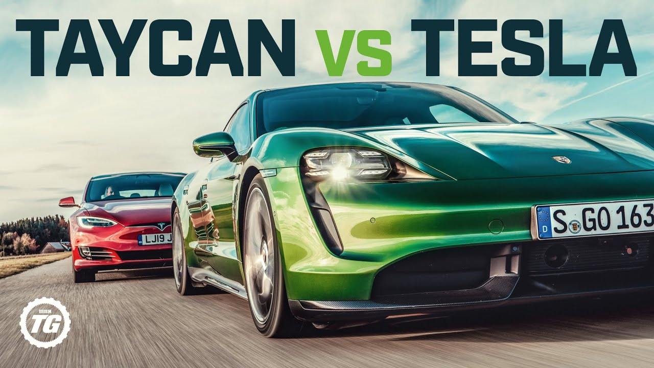 Porsche Taycan contra Tesla Model S: ¿Quien ganará?