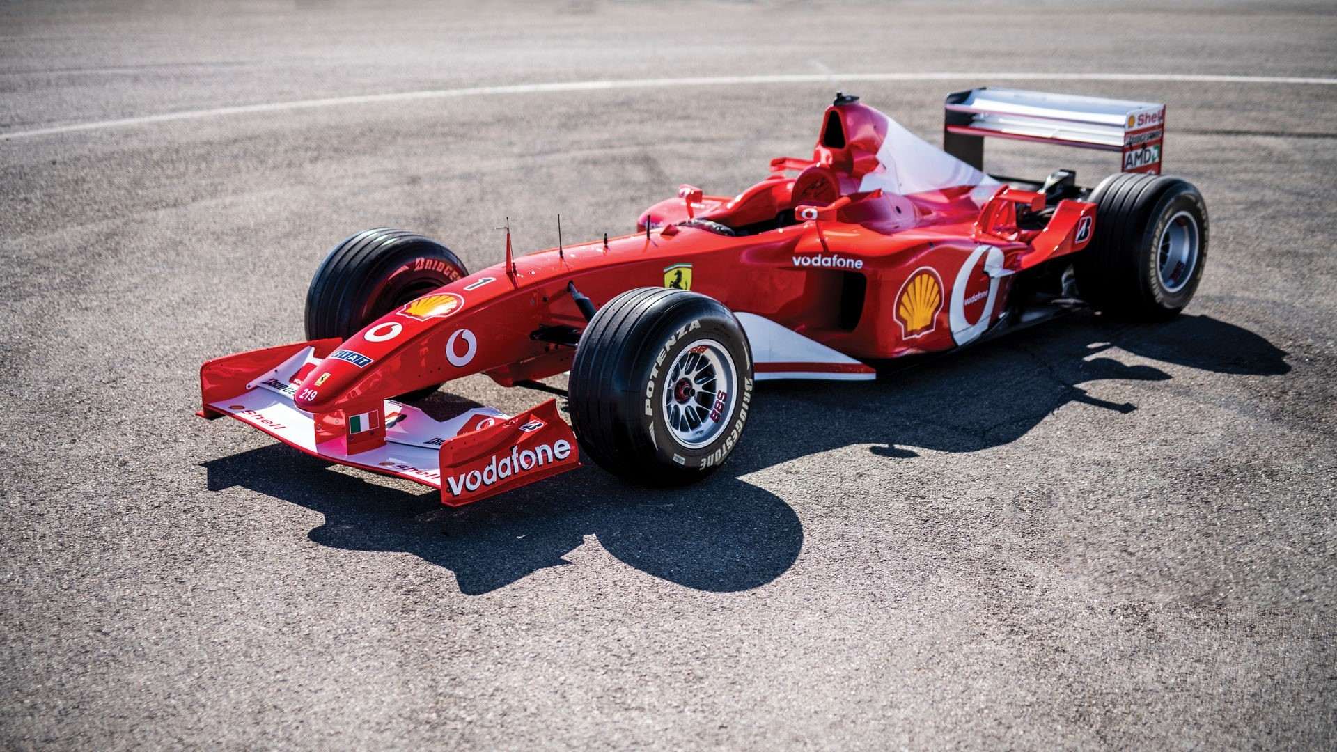 El Ferrari F2002 pilotado por Michael Schumacher encuentra dueño
