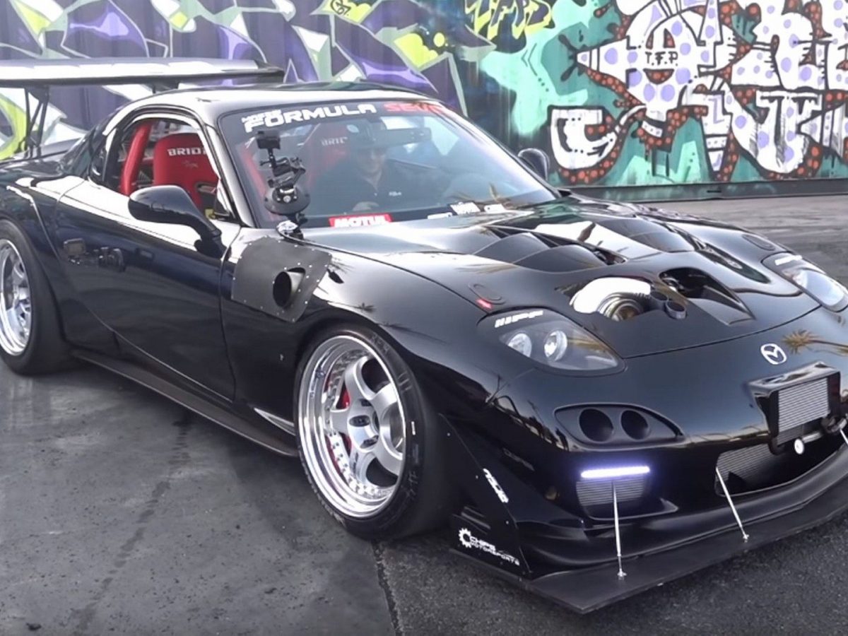 A Quien Le Parece Mala Idea Un Mazda Rx 7 Fd Con Cuatro Rotores Y 1 000 Cv Espiritu Racer