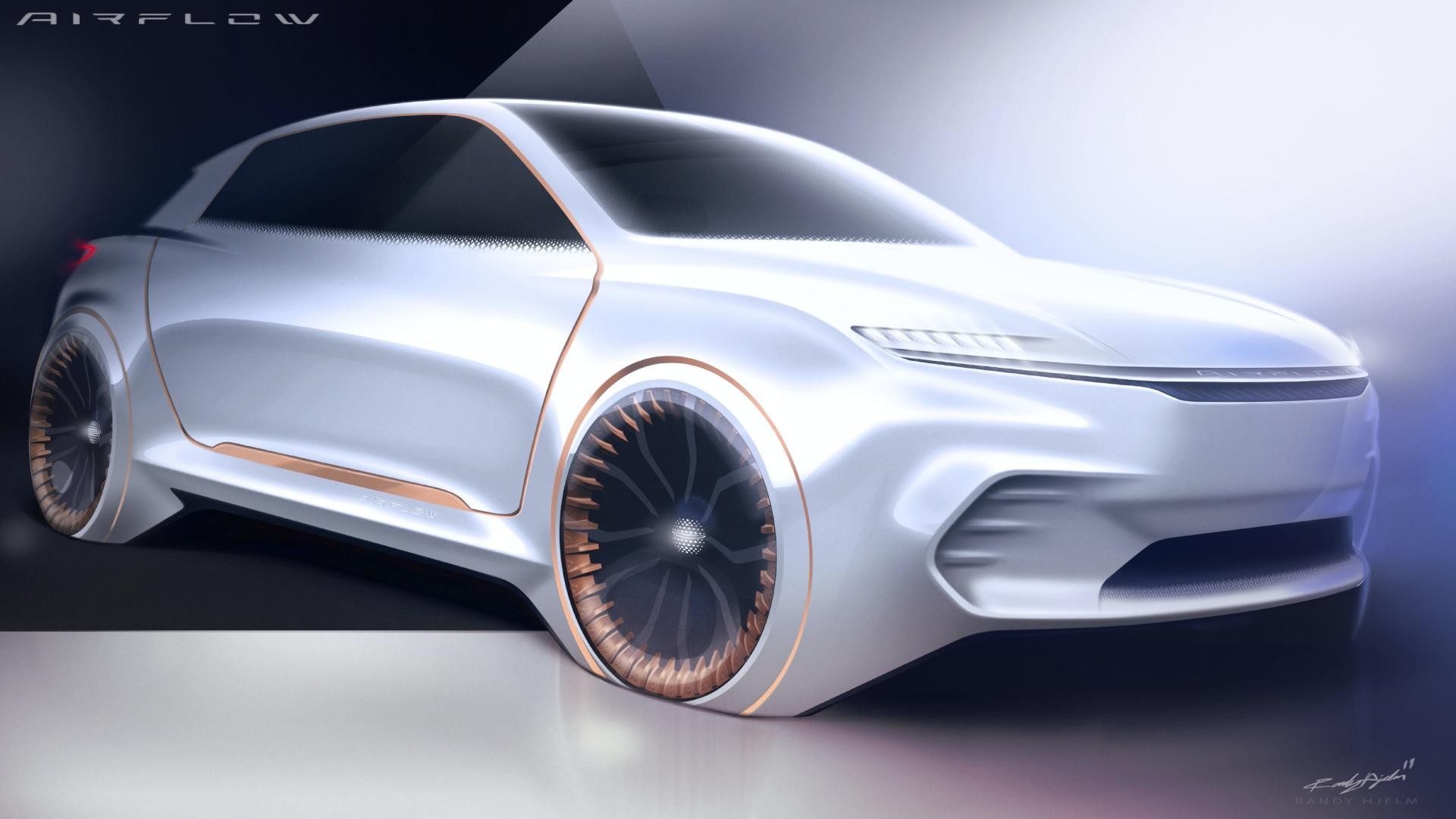 Fiat Chrysler Automobiles Airflow Vision Concept: mirando al futuro desde el pasado
