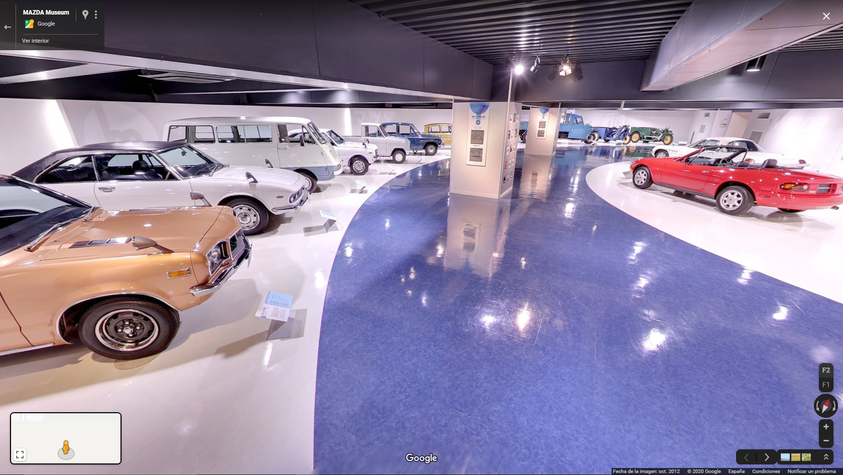 Hoy visitamos el museo virtual de Mazda