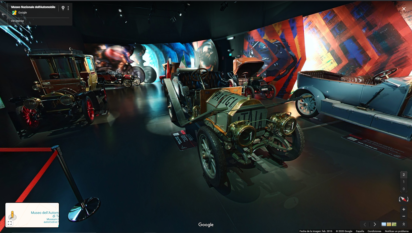 Hoy visitamos virtualmente el Museo Nazionale dell’Automobile Torino