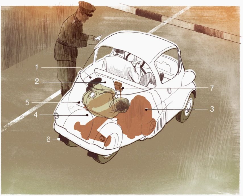 Huida BMW Isetta 3